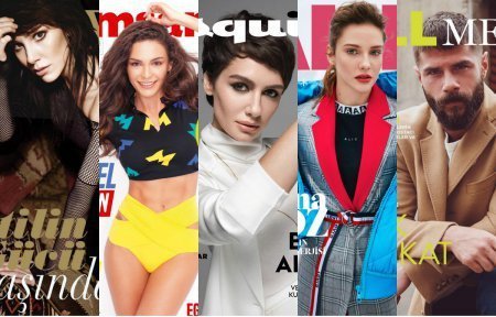 Турецкие звезды на обложках журналов – ноябрь 2018