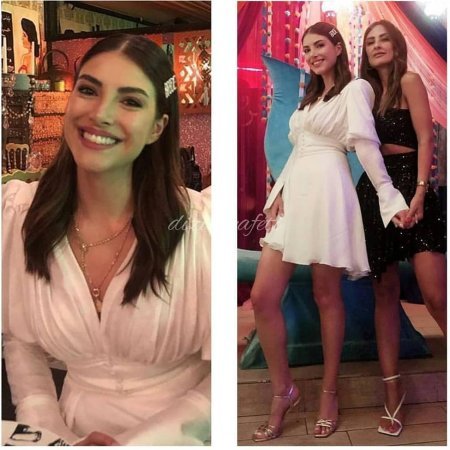 Турецкие актрисы в одном и том же платье