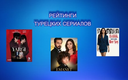 Рейтинги турецких сериалов с 22.11 - 28.11.2021